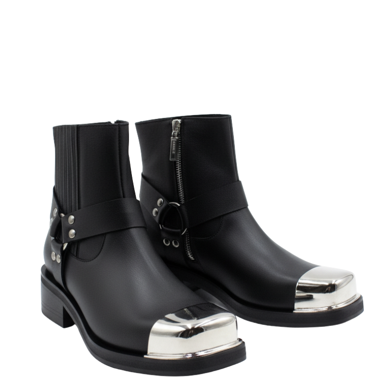 Luxury Rebel Strap Boots