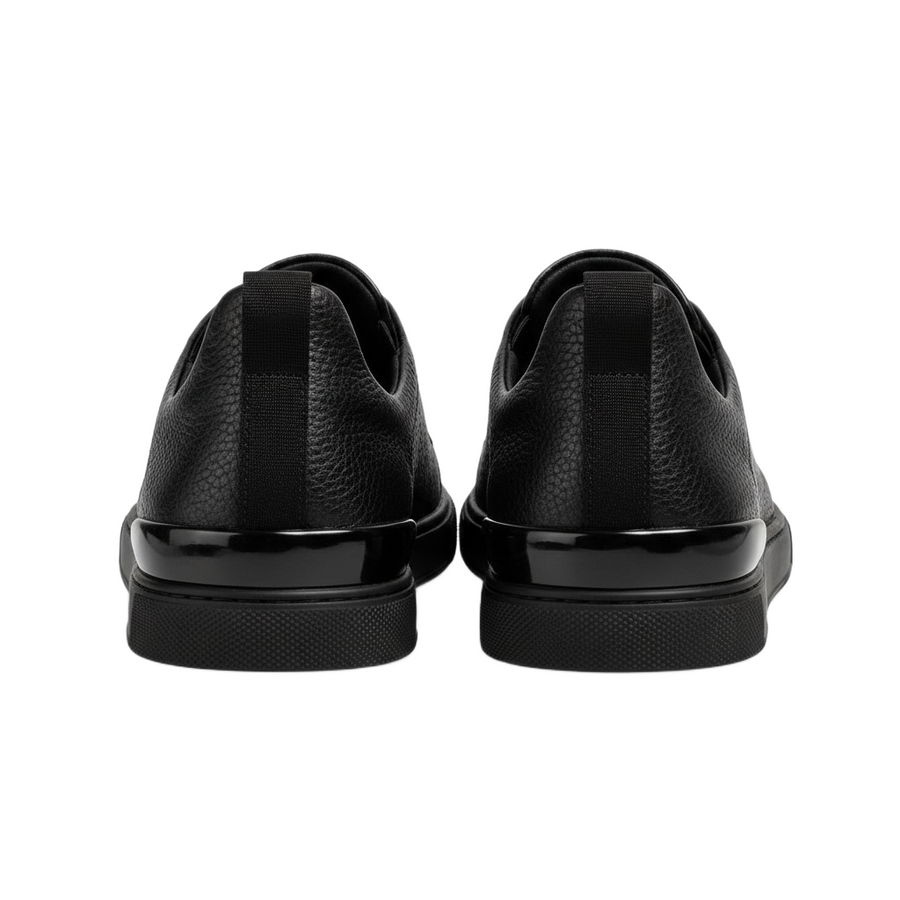 Triple Stitch Leather Pebble Luxe Sneaker