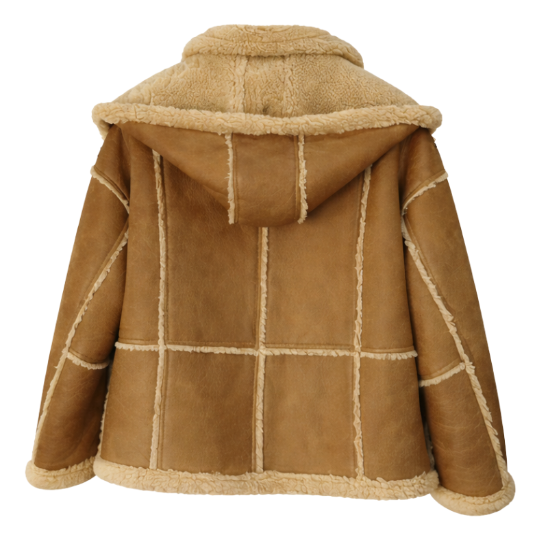 Rustic Fleece Heritage Shearling Jacket