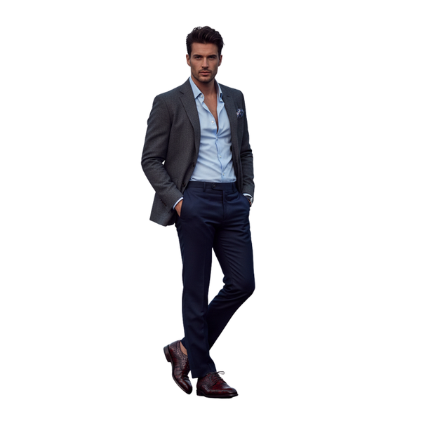 Mens Imperial Croc Leather Oxford