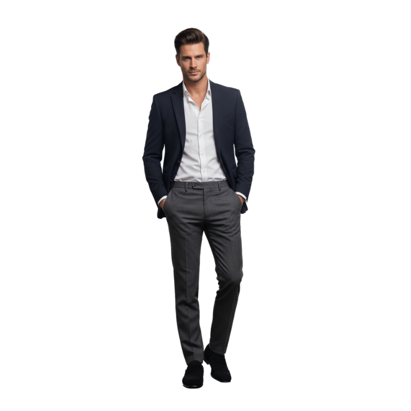 Baron Croc Textured Suede Loafer