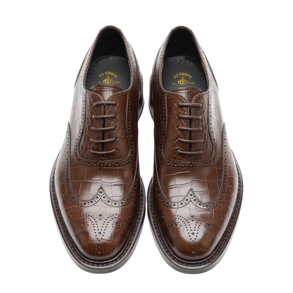 Mens Imperium Brogue Croc Oxford
