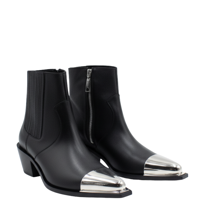 Luxury Bolt Duo Ankle Boots