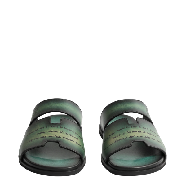 Italian H cut Design Luxe Slippers