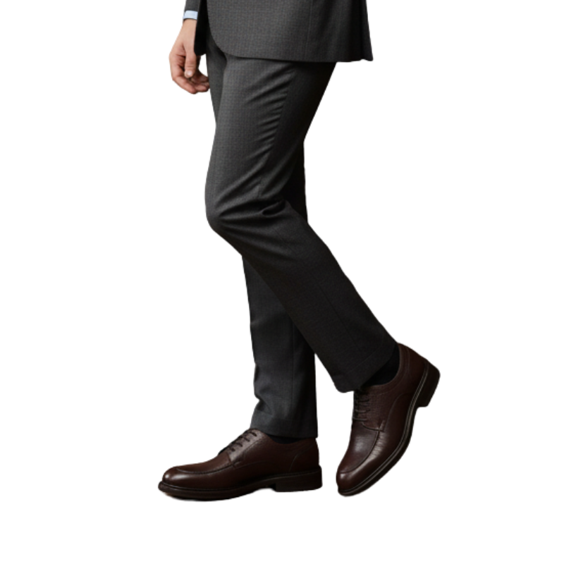 Lavonne Trujillo Leather Lace-Up Oxford Shoes