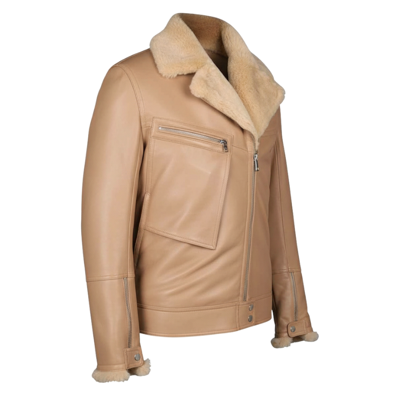 Men’s Frostshield Shearling Rider Luxe Jacket