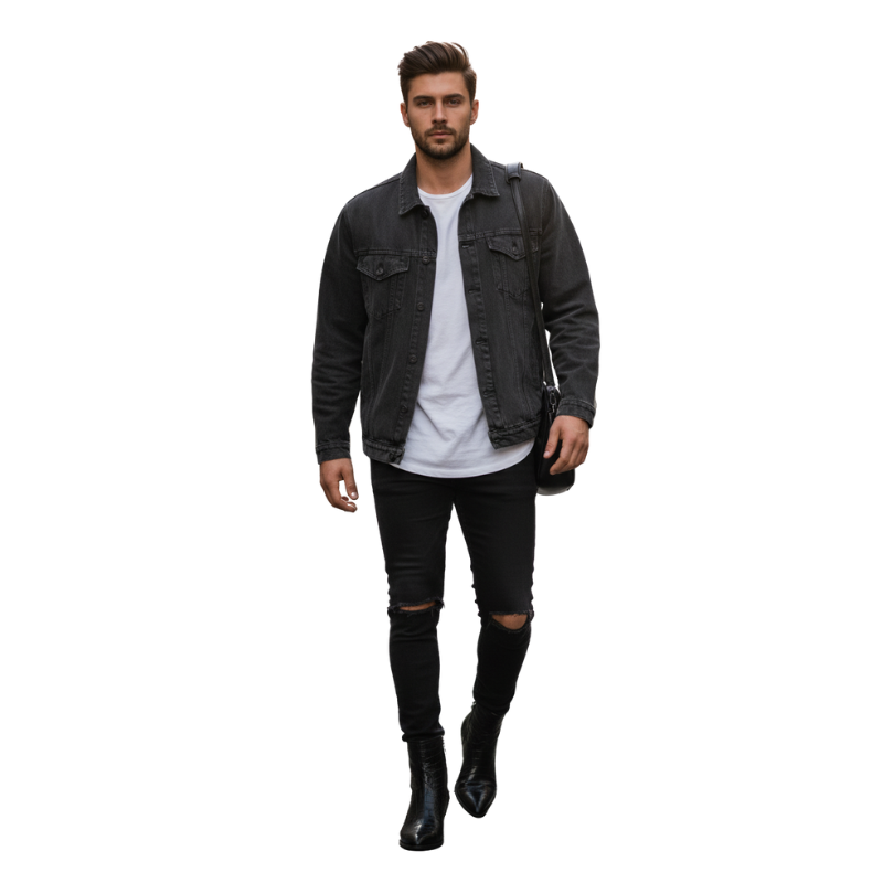 Viper Textured Ankle Boots