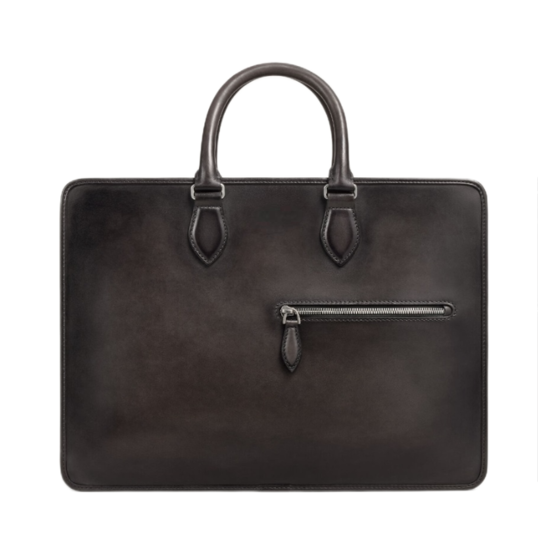 Obsidian Executive Leather Briefcase