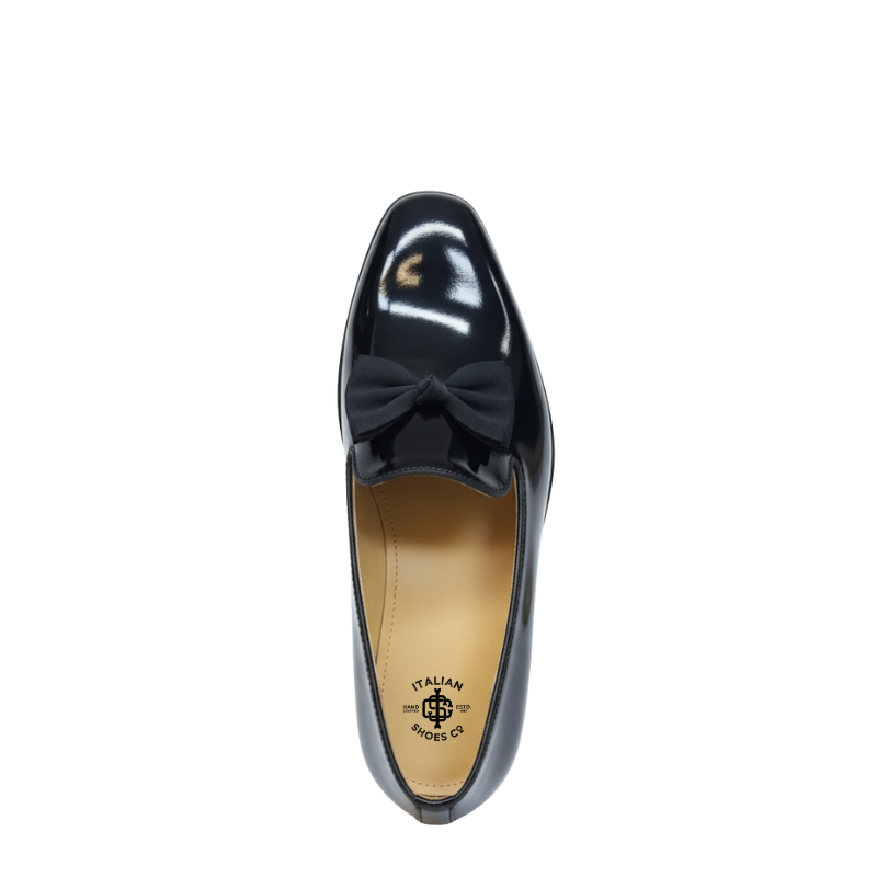 Royal Patent Bow Loafers