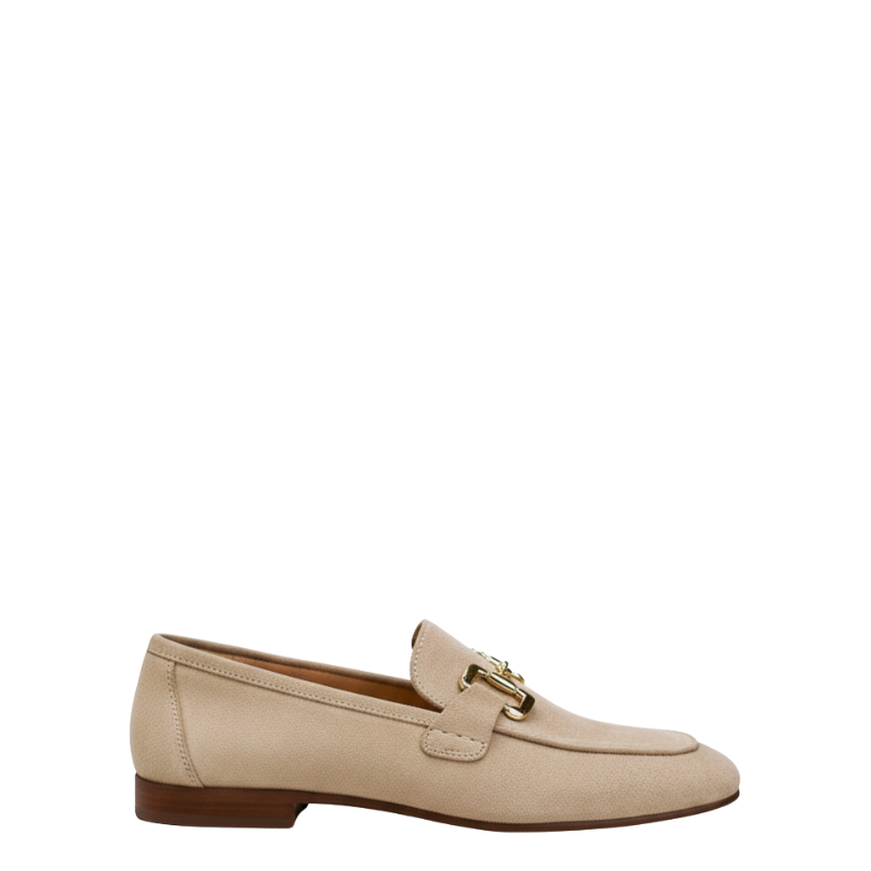Luxury Bit Suede Buckle Loafers