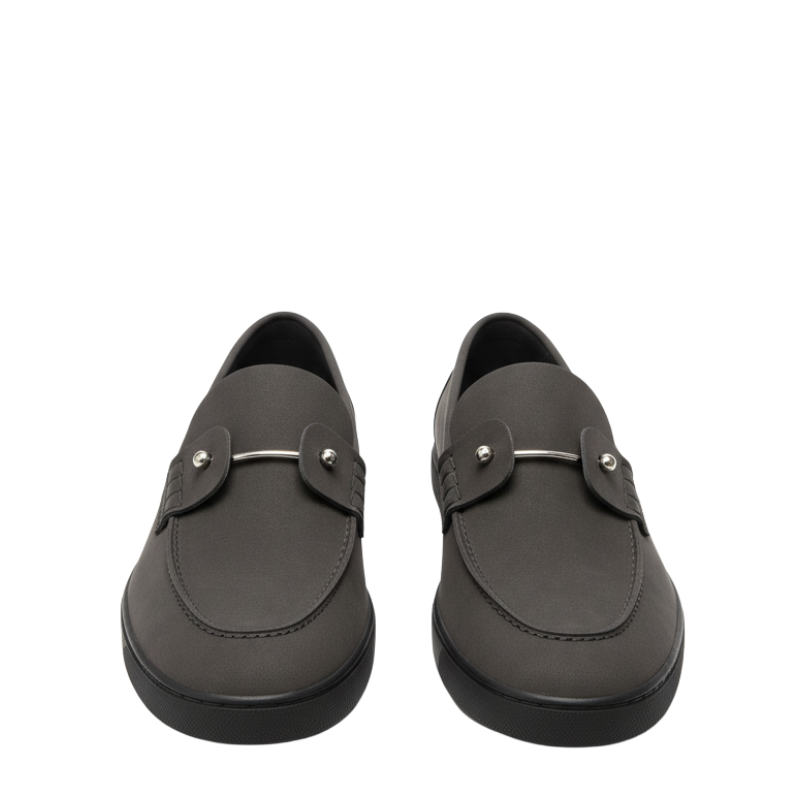 Regal Suede Metal Bit Loafers