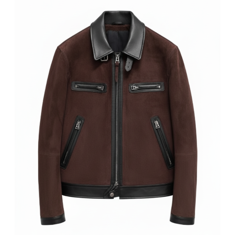 Luxe Moto-Leather Jacket