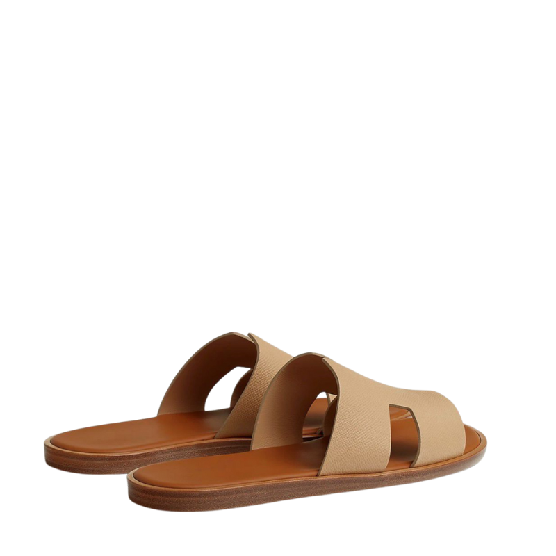H cut Design Premium Leather Sandal