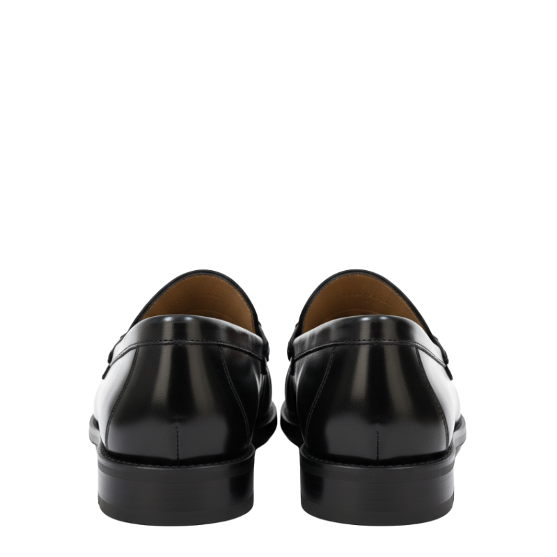 Luxury Midnight Crest Bit Loafers