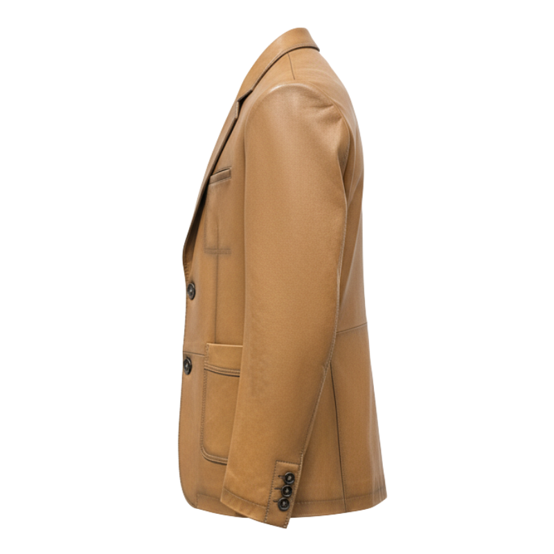 Classic Royale Leather Blazer