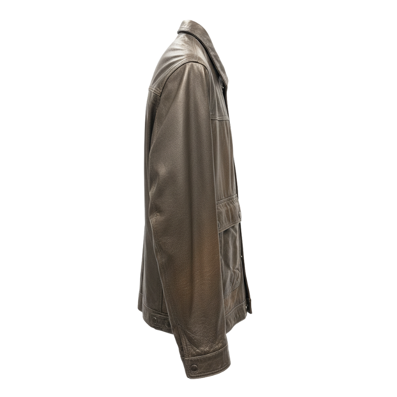 Old-Town Safari Leather Jacket