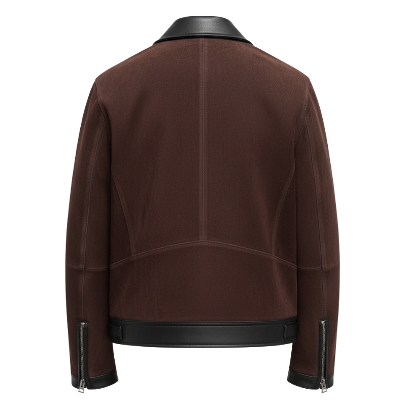 Luxe Moto-Leather Jacket