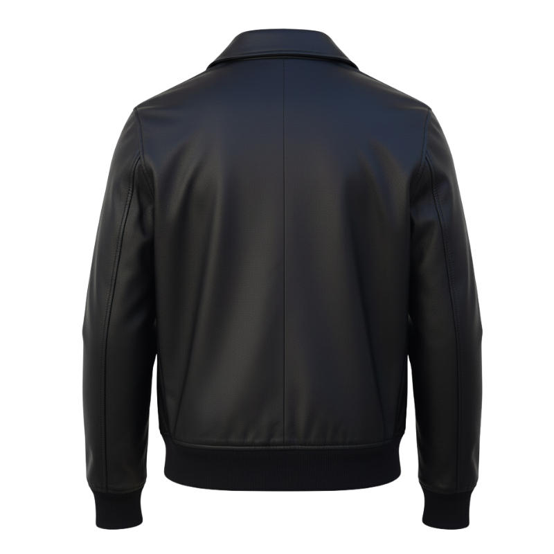 Luxury Shadowcraft Zipper Bomber Jacket