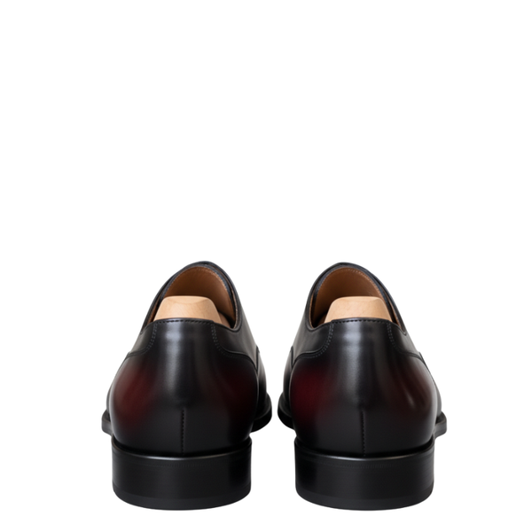 Regal Prime Noir Cap Toe Oxfords