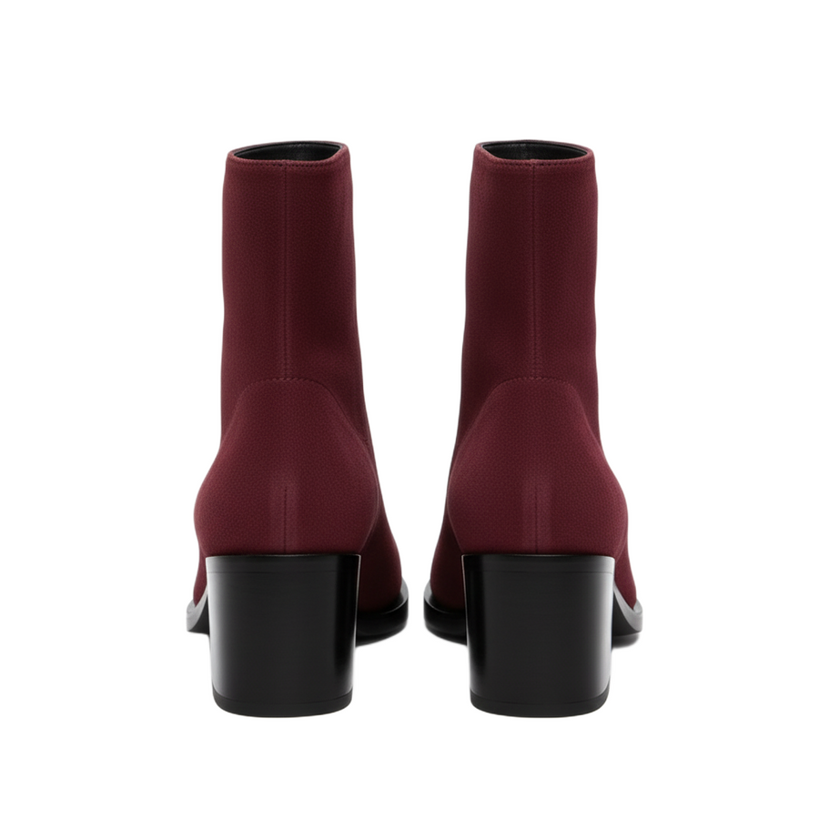 Punk Suede Golden Toe Boots