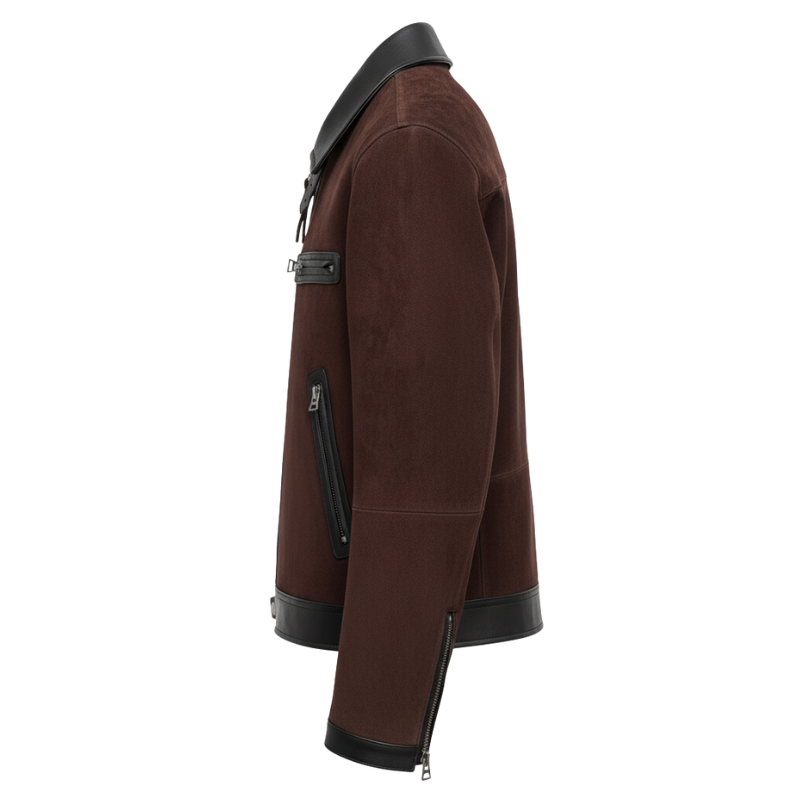 Luxe Moto-Leather Jacket