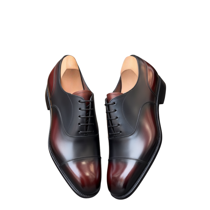 Regal Prime Noir Cap-Toe Oxfords