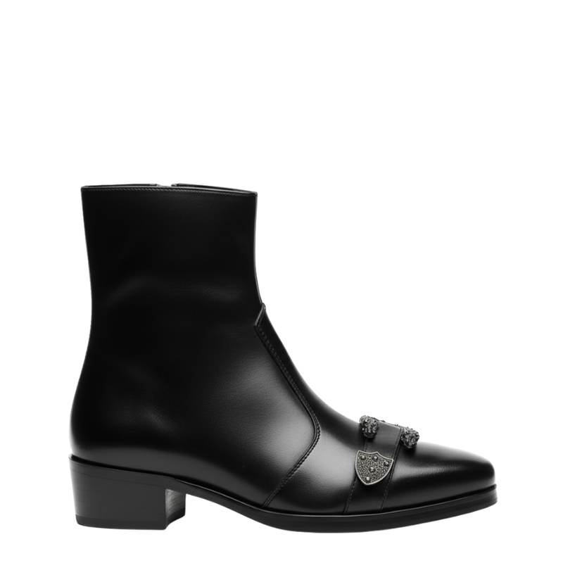 Royal Classic Buckled Dress Boots