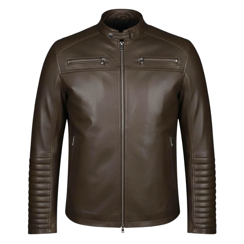 Men s Vanguard Moto Leather Jacket