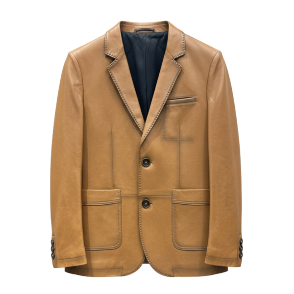 Classic Royale Leather Blazer