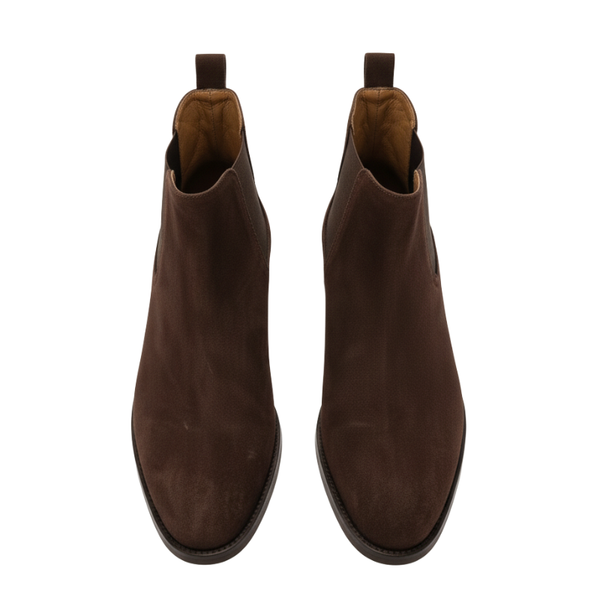 Premium Velour Chelsea Boots