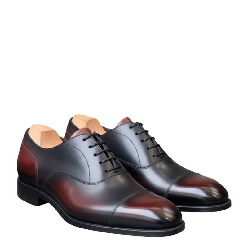 Regal Prime Noir Cap-Toe Oxfords