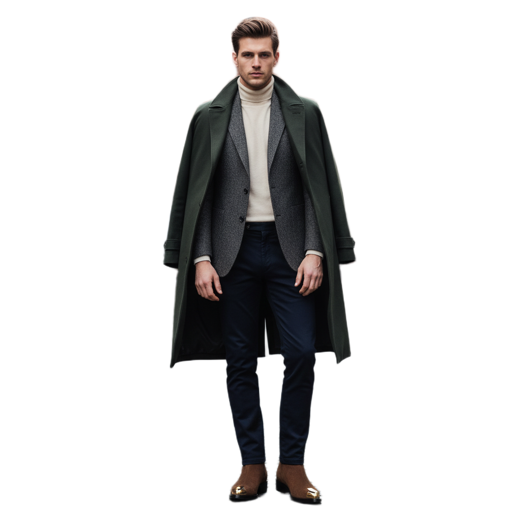 Punk Seude Golden Toe Boots