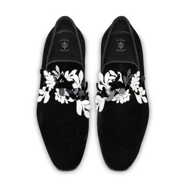 Suede Slip On Velvet Leather Loafers