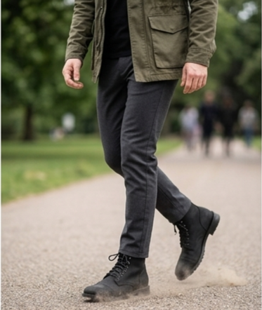 Captain Cap Toe Ankle Boots