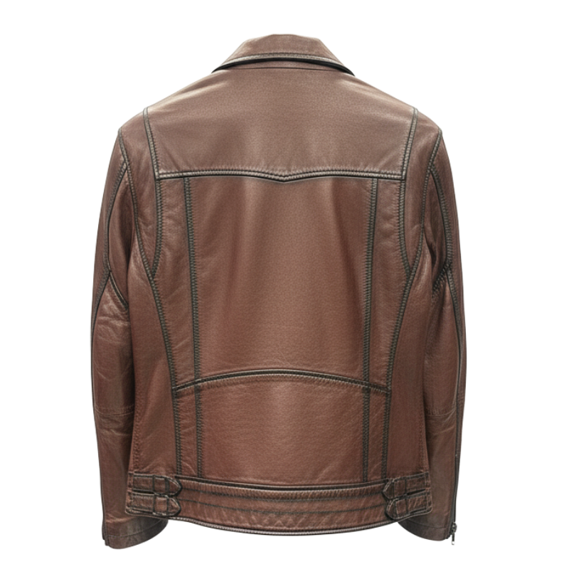 Midnight Retro Utility Rider Jacket