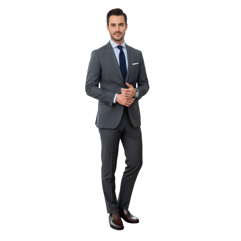 Royal Cognac Croco Penny Loafers