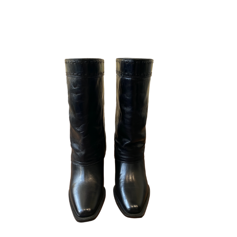 Luxury Leather Wide Fit Ankle Boots for Women's