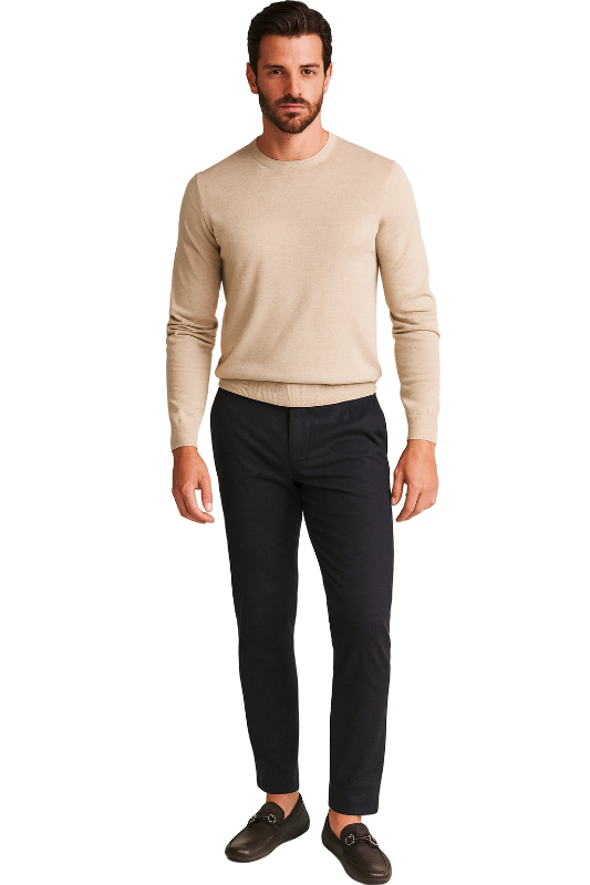 Driver leather loafer