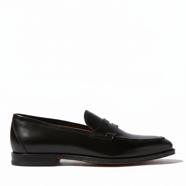 Classic Penny Black Loafer