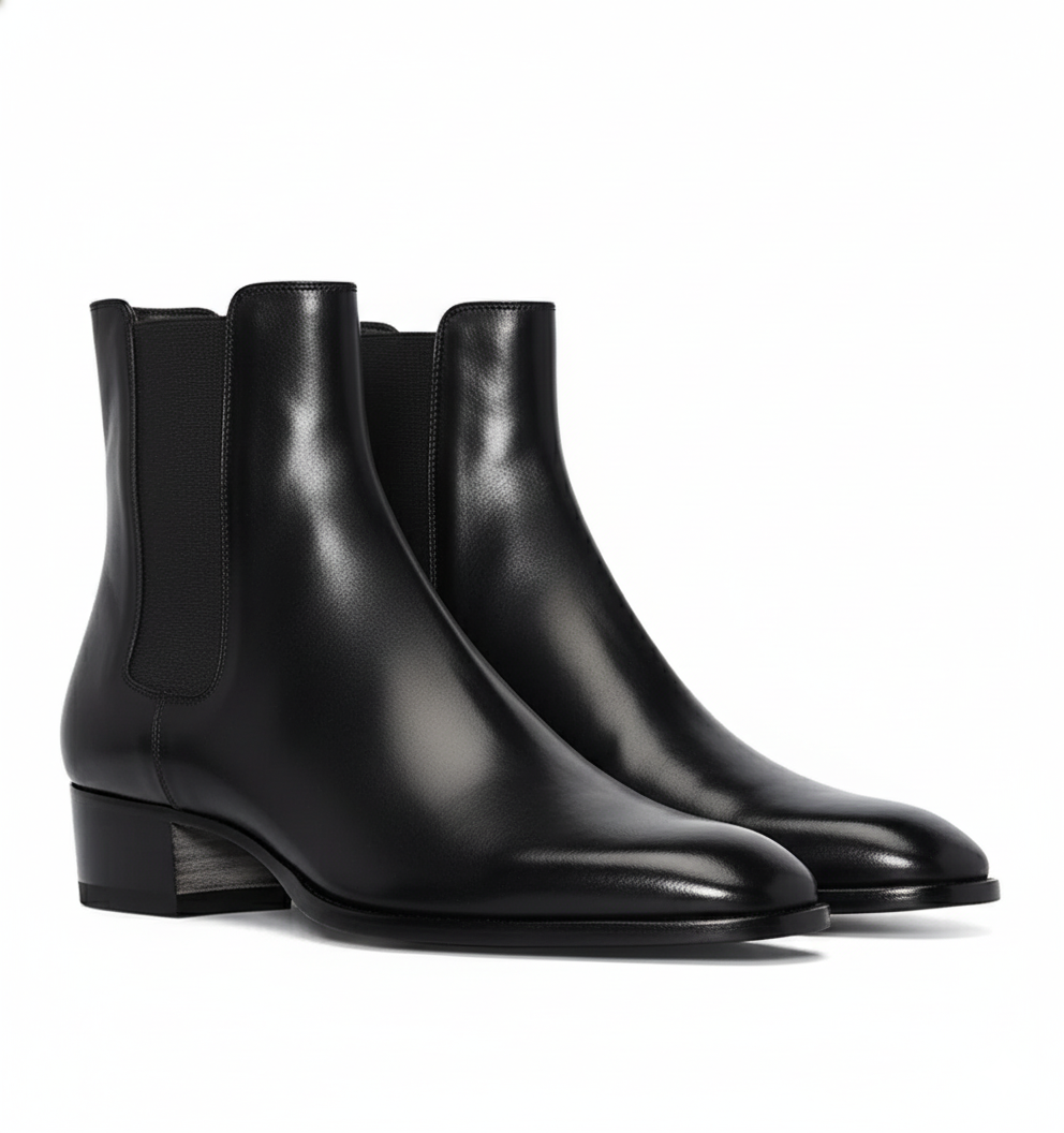 Men's High-Top Chelsea Boots