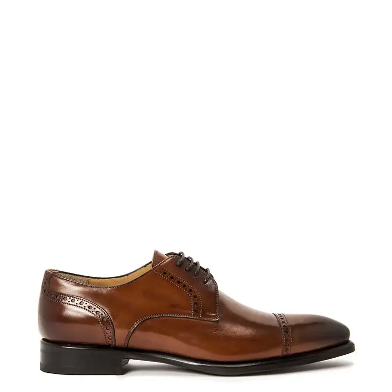 Leather Wholecut Premium Formal Oxford Tan Shoe