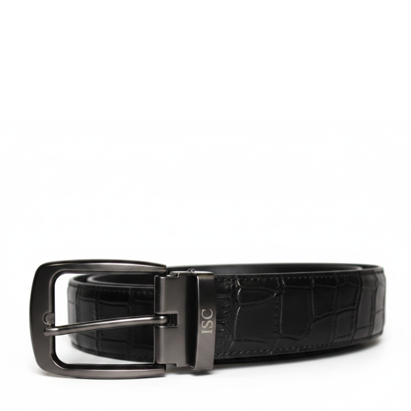 Imperial Croc Classic Leather Belt