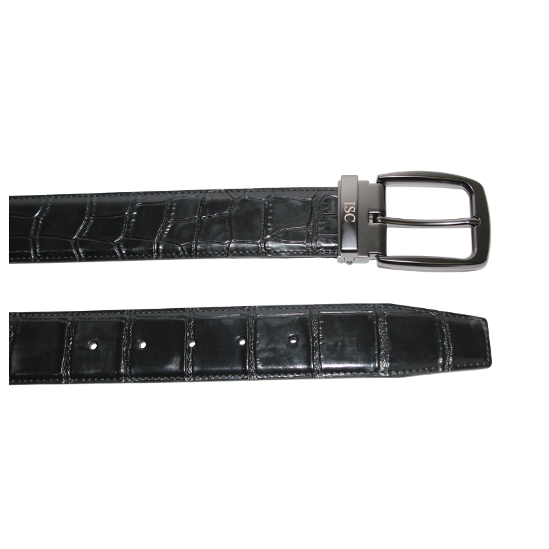 Imperial Croc Classic Leather Belt