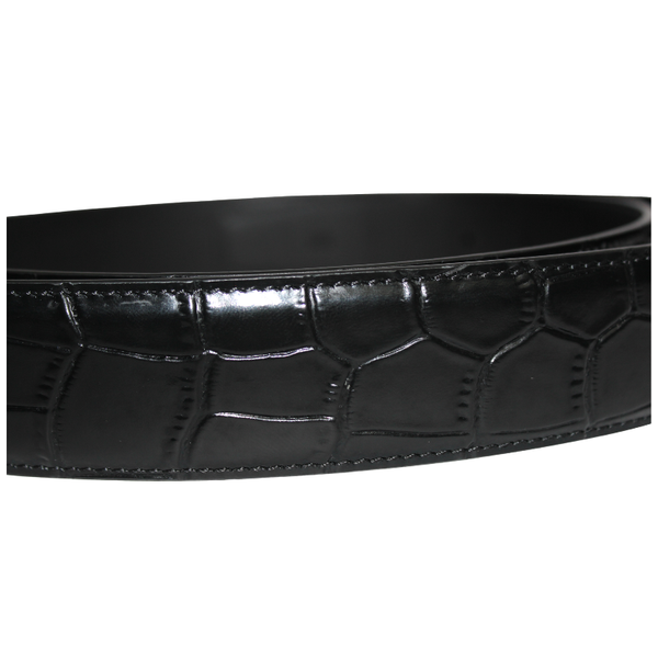 Imperial Croc Classic Leather Belt