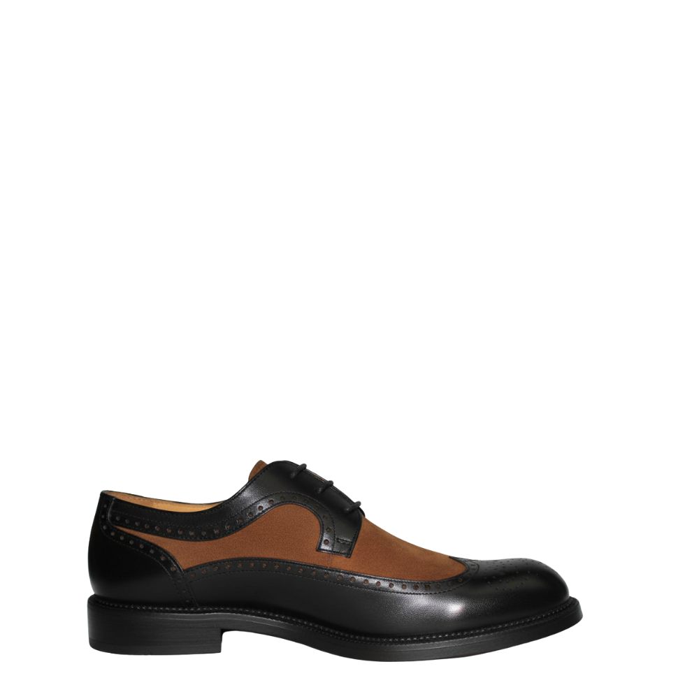 Duo-Tone Italian Leather Wingtip Oxfords