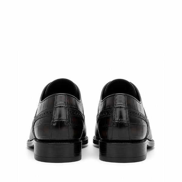 Imperio Croco Wingtip Oxford Shoes
