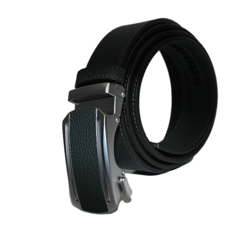 Italian Elite Steel Lock Leather Belt
