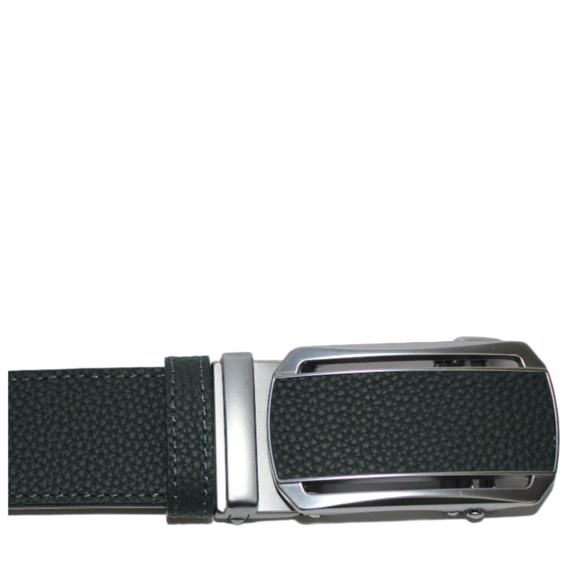 Italian Elite Steel Lock Leather Belt