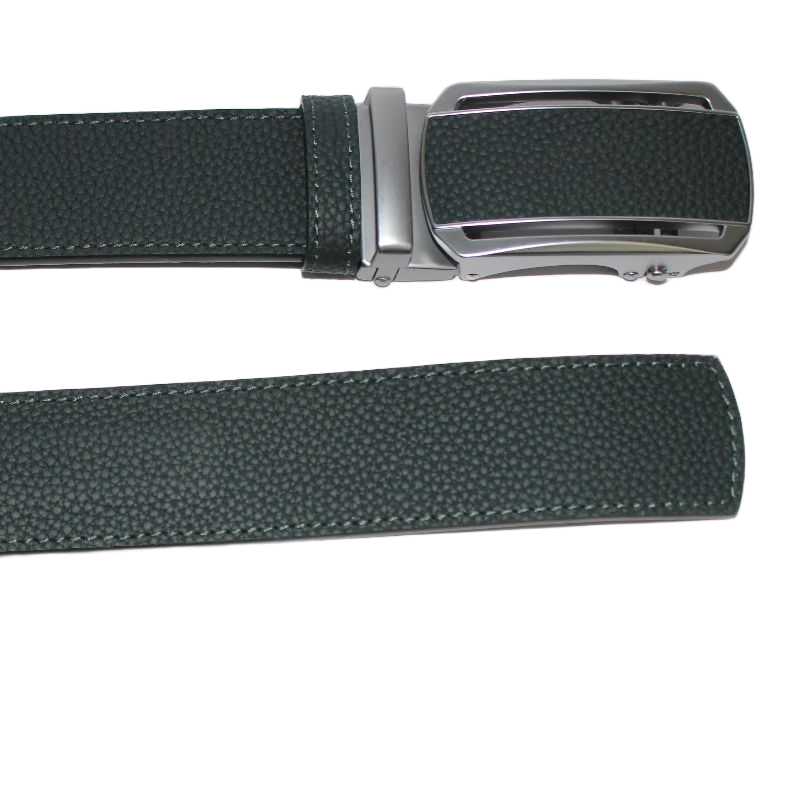 Italian Elite Steel Lock Leather Belt