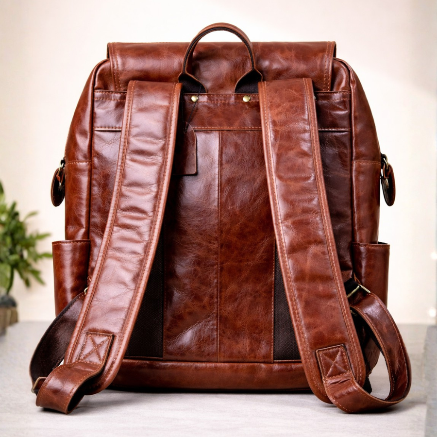 Italian Heritage Leather Classic Utility Backpack